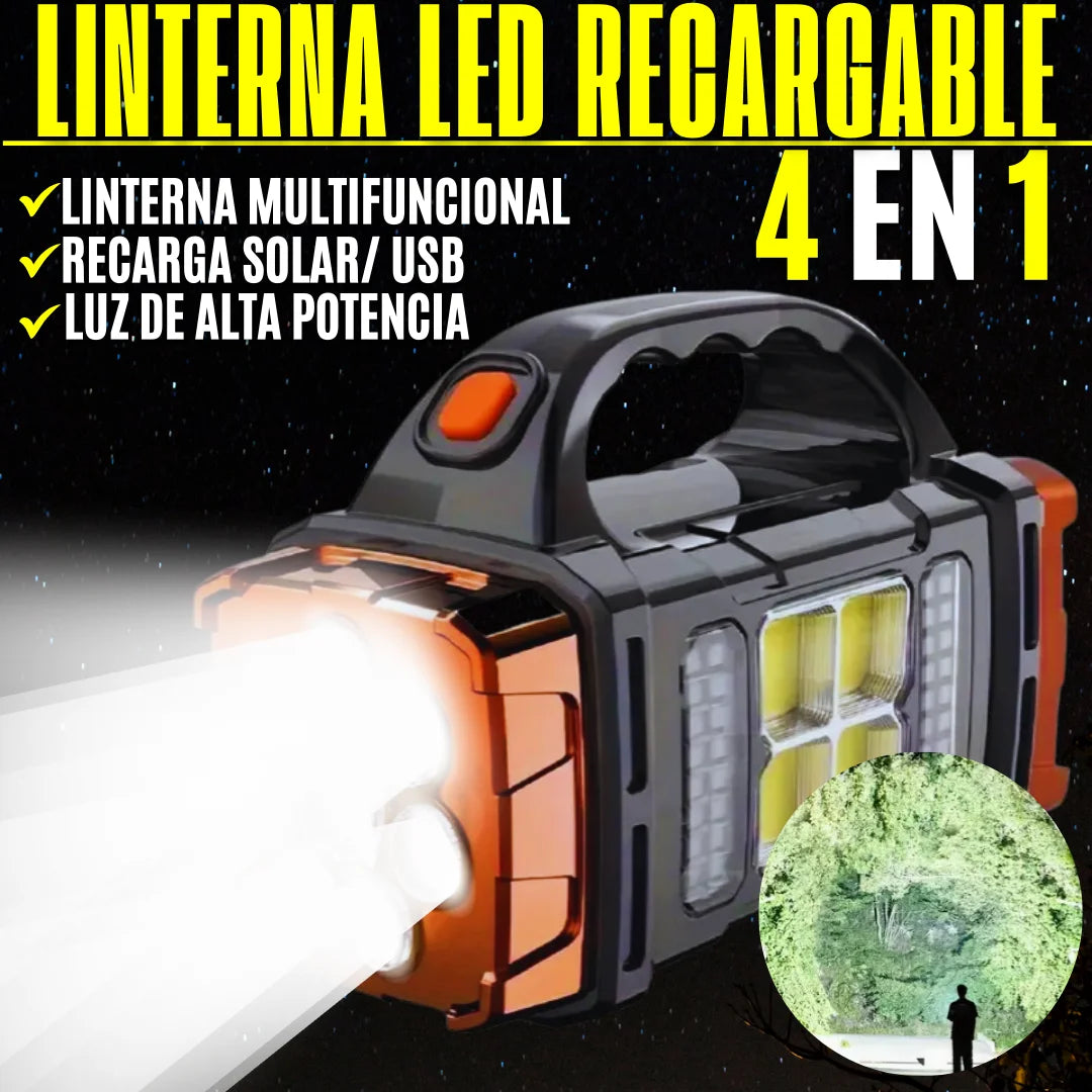 LINTERNA LED 4 EN 1 - ECOAMIGABLE